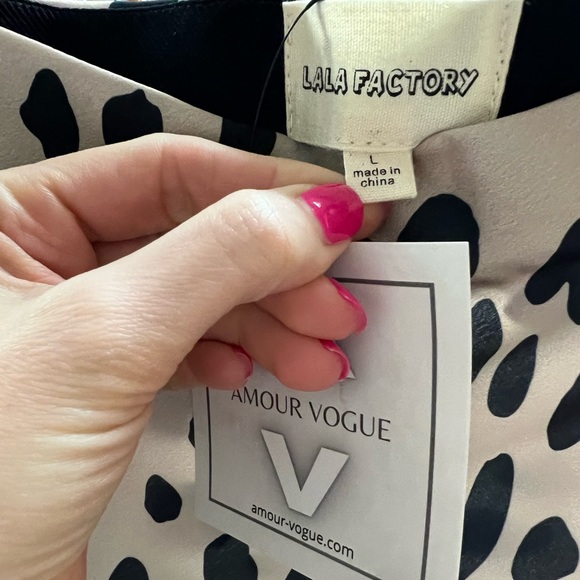 LEOPARD SATIN MIDI SKIRT NWT - Picture 5 of 5